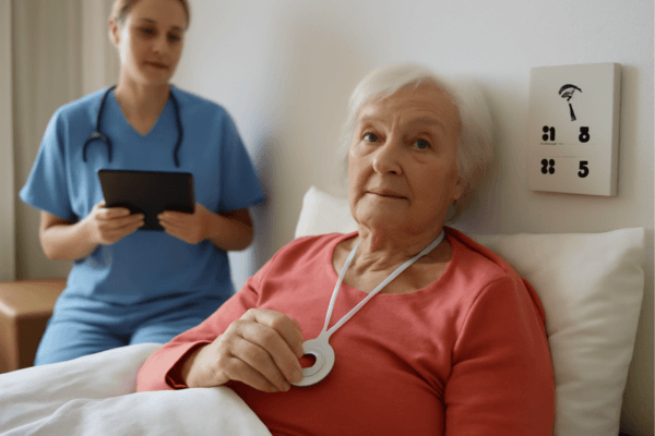 Hoe werkt domotica in zorg of alarmsituaties?
