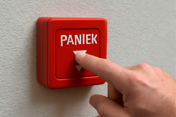 Is er een paniekknop of aanwezigheidssimulatie mogelijk?