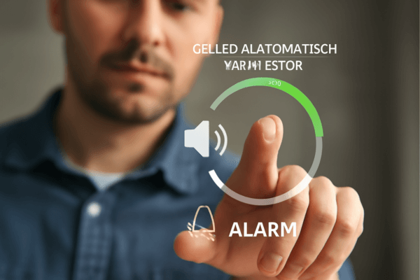 Kan het geluid of alarmsignalen automatisch aangepast worden?