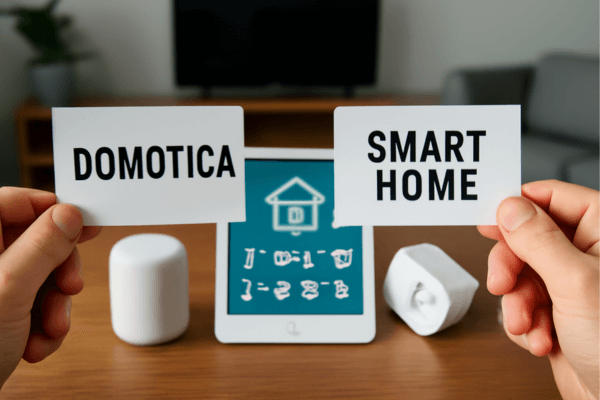 Wat is het verschil tussen domotica en smart home?